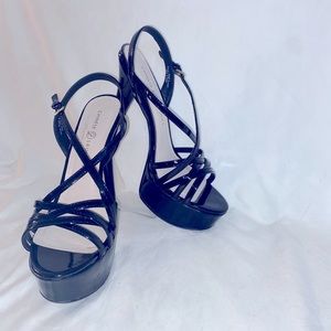 Platform stiletto, patent leather, Chinese Laundry high heels